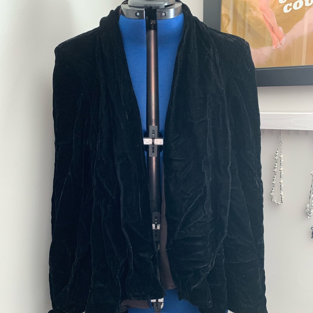 Alex Evenings Velvet Cocktail Jacket